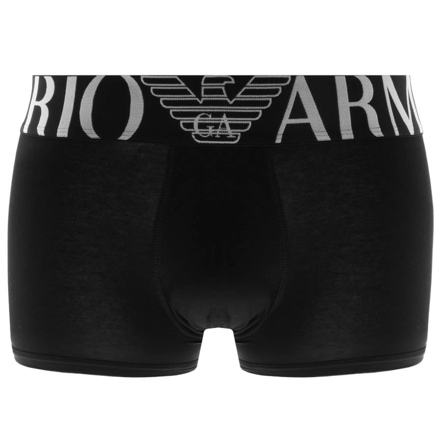 Alternative Image for ProductEmporio Armani Underwear Stretch Trunks Black1